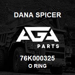 76K000325 Dana O RING | AGA Parts