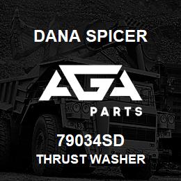 79034SD Dana THRUST WASHER | AGA Parts