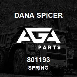 801193 Dana SPRING | AGA Parts