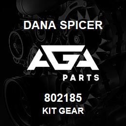802185 Dana KIT GEAR | AGA Parts