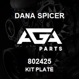 802425 Dana KIT PLATE | AGA Parts