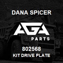 802568 Dana KIT DRIVE PLATE | AGA Parts