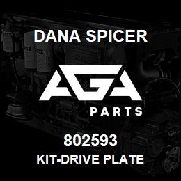 802593 Dana KIT-DRIVE PLATE | AGA Parts
