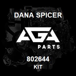 802644 Dana KIT | AGA Parts