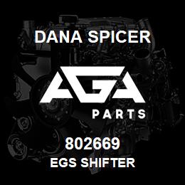802669 Dana EGS SHIFTER | AGA Parts