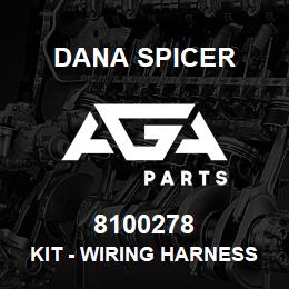 8100278 Dana KIT - WIRING HARNESS | AGA Parts