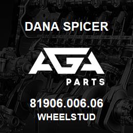 81906.006.06 Dana WHEELSTUD | AGA Parts