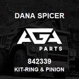 842339 Dana KIT-RING & PINION | AGA Parts