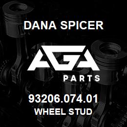 93206.074.01 Dana WHEEL STUD | AGA Parts
