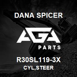 R30SL119-3X Dana CYL,STEER | AGA Parts