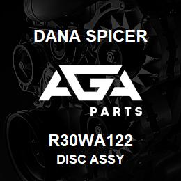 R30WA122 Dana DISC ASSY | AGA Parts