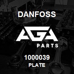 1000039 Danfoss PLATE | AGA Parts