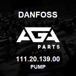 111.20.139.00 Danfoss PUMP | AGA Parts