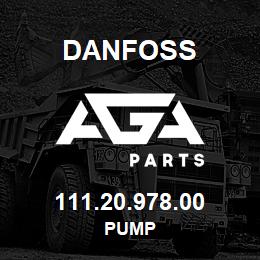 111.20.978.00 Danfoss PUMP | AGA Parts