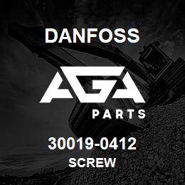 30019-0412 Danfoss SCREW | AGA Parts