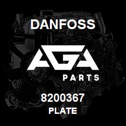 8200367 Danfoss PLATE | AGA Parts