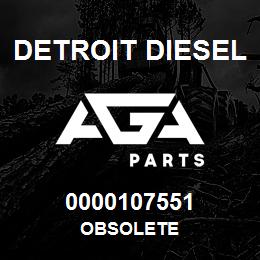 0000107551 Detroit Diesel Obsolete | AGA Parts