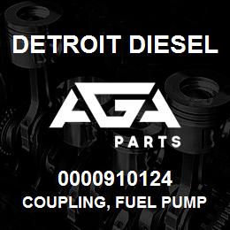 0000910124 Detroit Diesel Coupling, Fuel Pump Drive | AGA Parts