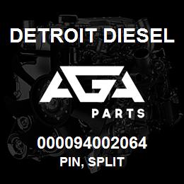 000094002064 Detroit Diesel Pin, Split | AGA Parts