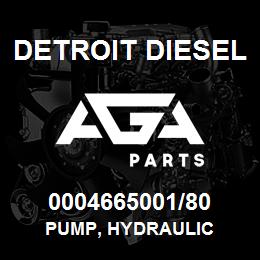 0004665001/80 Detroit Diesel Pump, Hydraulic | AGA Parts