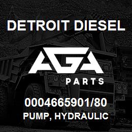 0004665901/80 Detroit Diesel Pump, Hydraulic | AGA Parts