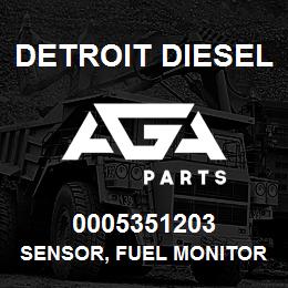 0005351203 Detroit Diesel Sensor, Fuel Monitor | AGA Parts
