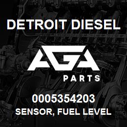 0005354203 Detroit Diesel Sensor, Fuel Level | AGA Parts
