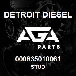 000835010061 Detroit Diesel Stud | AGA Parts