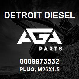 0009973532 Detroit Diesel Plug, M26x1.5 | AGA Parts