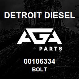 00106334 Detroit Diesel Bolt | AGA Parts