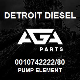 0010742222/80 Detroit Diesel Pump Element | AGA Parts