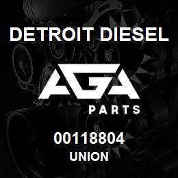 00118804 Detroit Diesel Union | AGA Parts