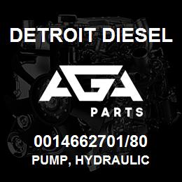 0014662701/80 Detroit Diesel Pump, Hydraulic | AGA Parts