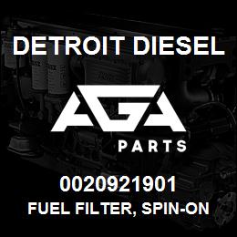0020921901 Detroit Diesel Fuel Filter, Spin-On | AGA Parts