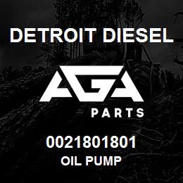 0021801801 Detroit Diesel Oil Pump | AGA Parts