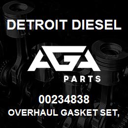 00234838 Detroit Diesel Overhaul Gasket Set, Oil Pump, 4-71 | AGA Parts
