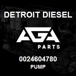 0024604780 Detroit Diesel Pump | AGA Parts