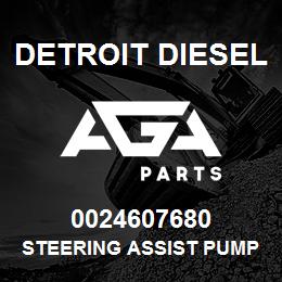 0024607680 Detroit Diesel Steering Assist Pump | AGA Parts