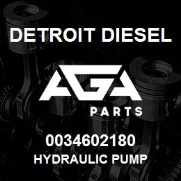 0034602180 Detroit Diesel Hydraulic Pump | AGA Parts