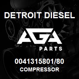 0041315801/80 Detroit Diesel Compressor | AGA Parts