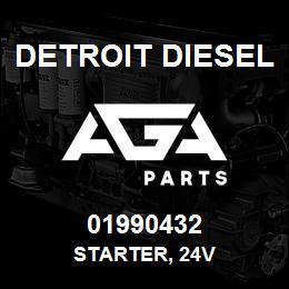 01990432 Detroit Diesel Starter, 24V | AGA Parts