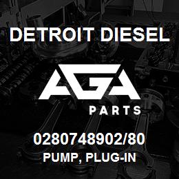 0280748902/80 Detroit Diesel Pump, Plug-In | AGA Parts