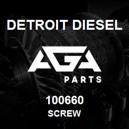 100660 Detroit Diesel Screw | AGA Parts