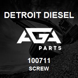 100711 Detroit Diesel Screw | AGA Parts