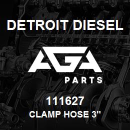111627 Detroit Diesel Clamp Hose 3" | AGA Parts