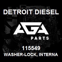 115549 Detroit Diesel WASHER-LOCK, INTERNAL TOOTH | AGA Parts