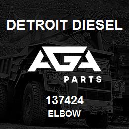 137424 Detroit Diesel Elbow | AGA Parts