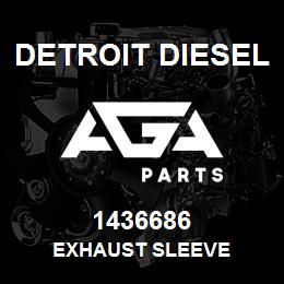 1436686 Detroit Diesel Exhaust Sleeve | AGA Parts