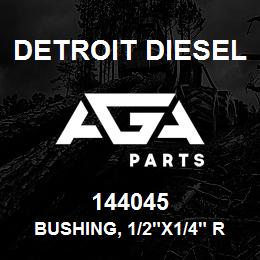 144045 Detroit Diesel Bushing, 1/2"x1/4" Reducing Pipe | AGA Parts