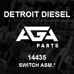 14435 Detroit Diesel Switch Asm.* | AGA Parts